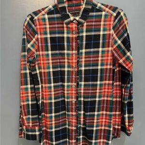 Banana Republic Plaid Button Up